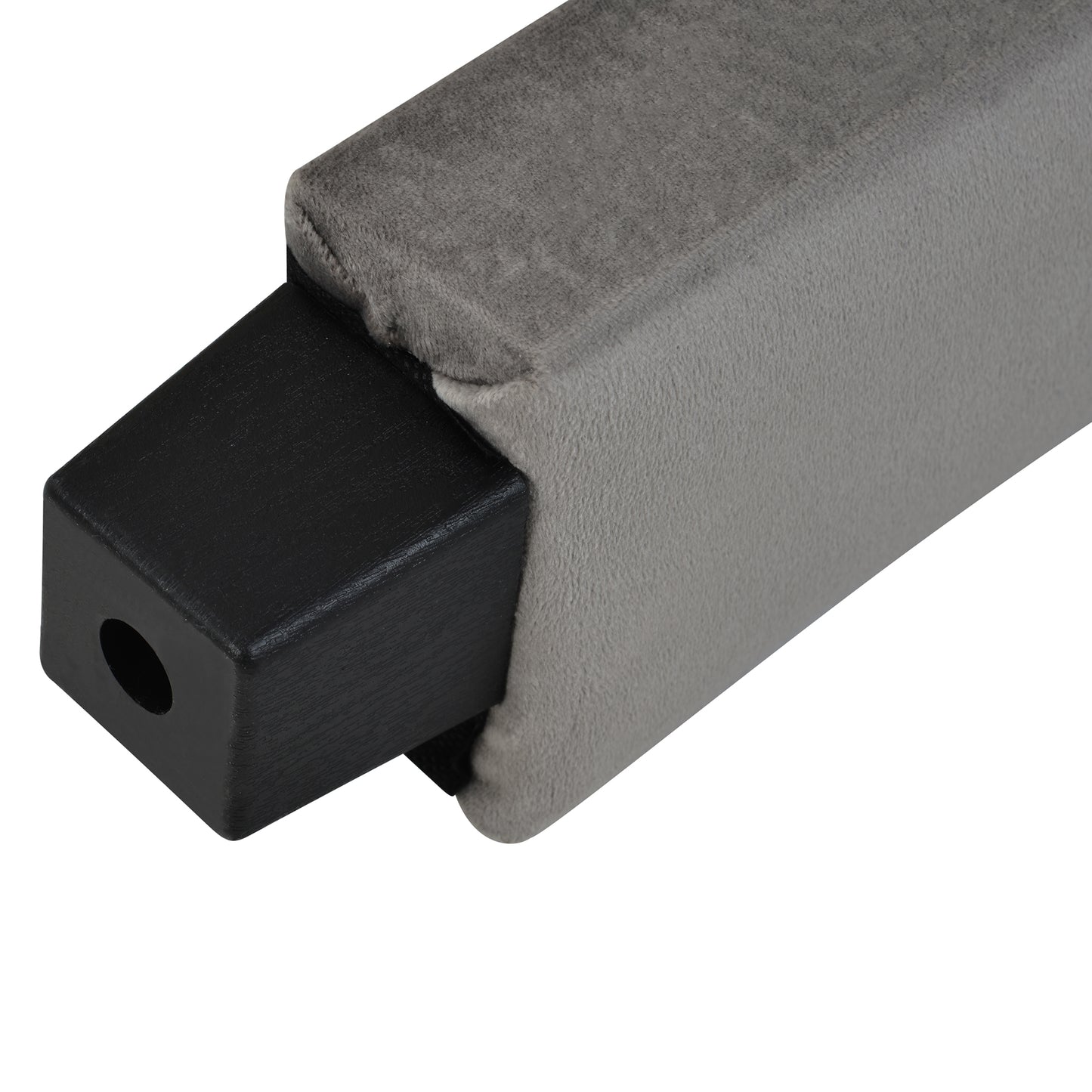 Xavier Queen Size Storage Bed Metal Platform Bed with Drawer - Gray