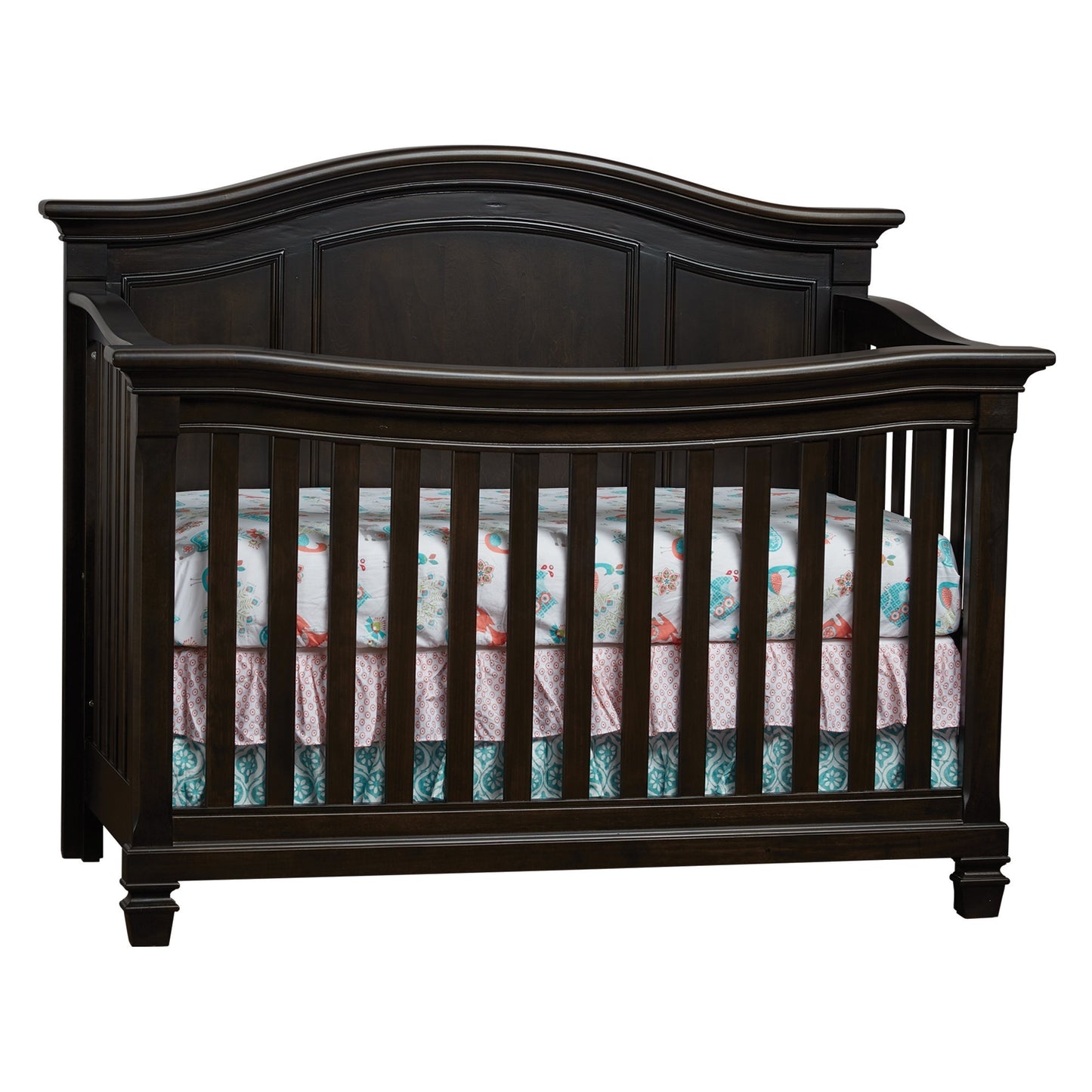 Charcoal Brown Haven 4-in-1 Convertible Crib