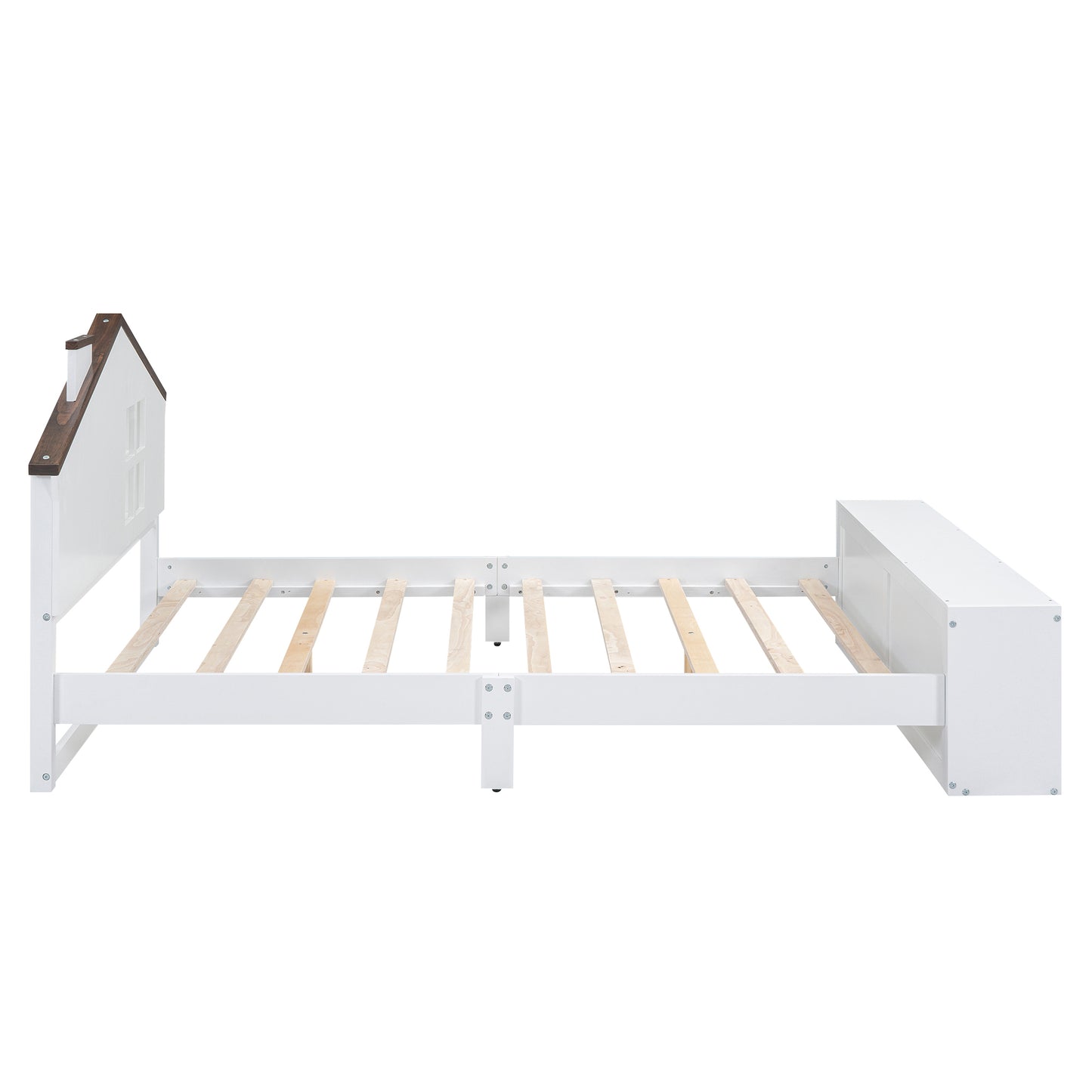 Luminous Haven Storage Bed