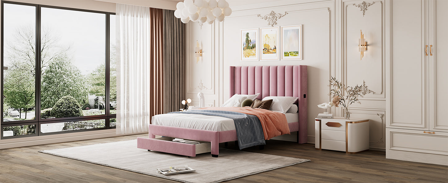 Pink Dream Storage Bed
