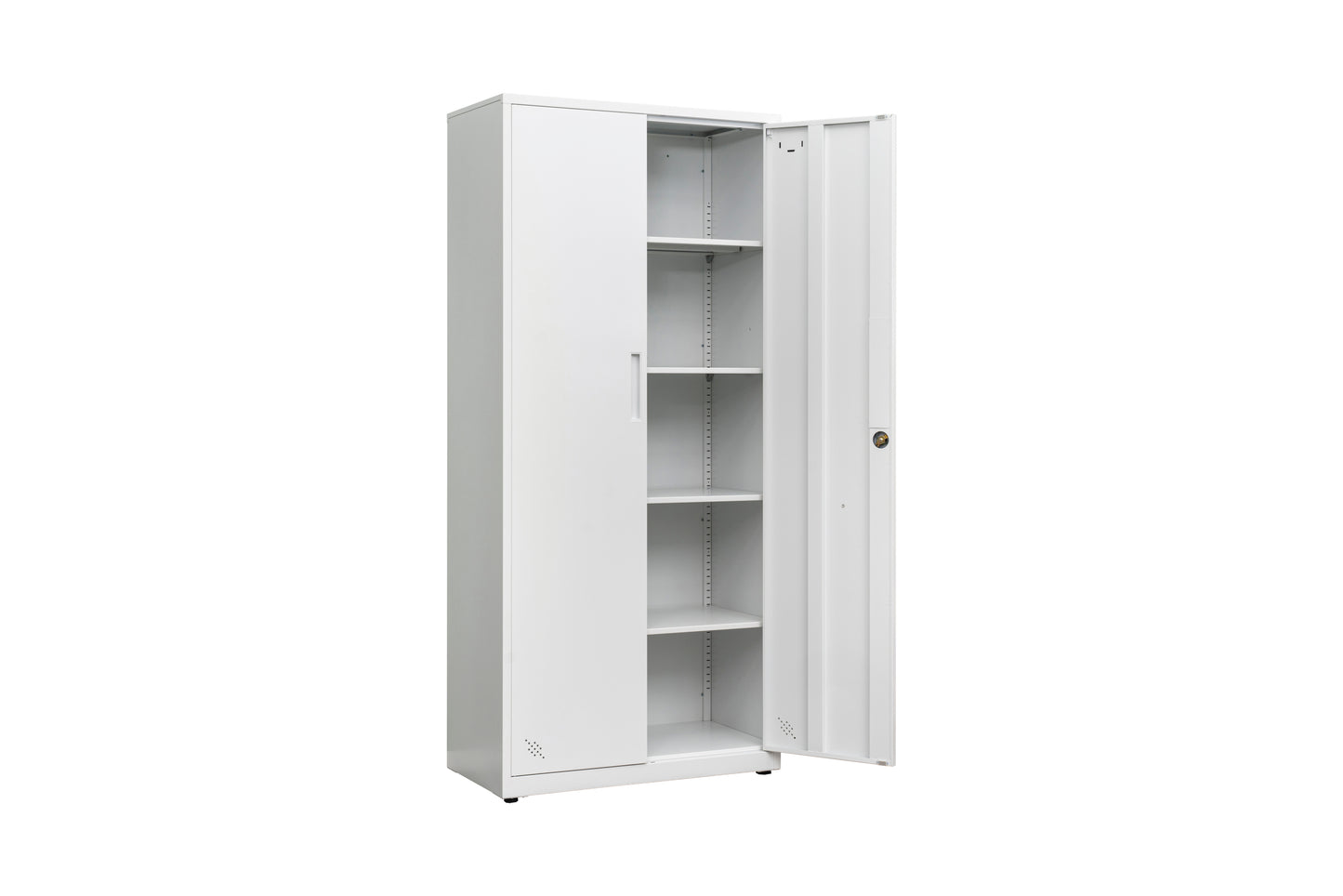Space Max Storage Cabinet - White