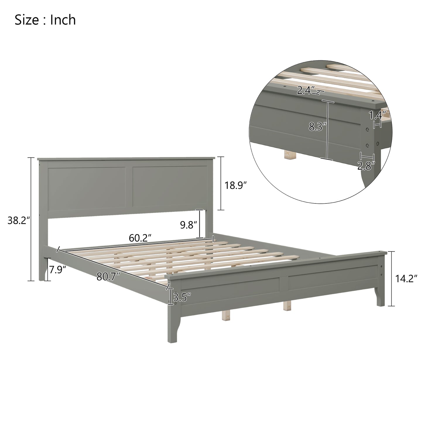 Elevate Restful Nights Queen Bed