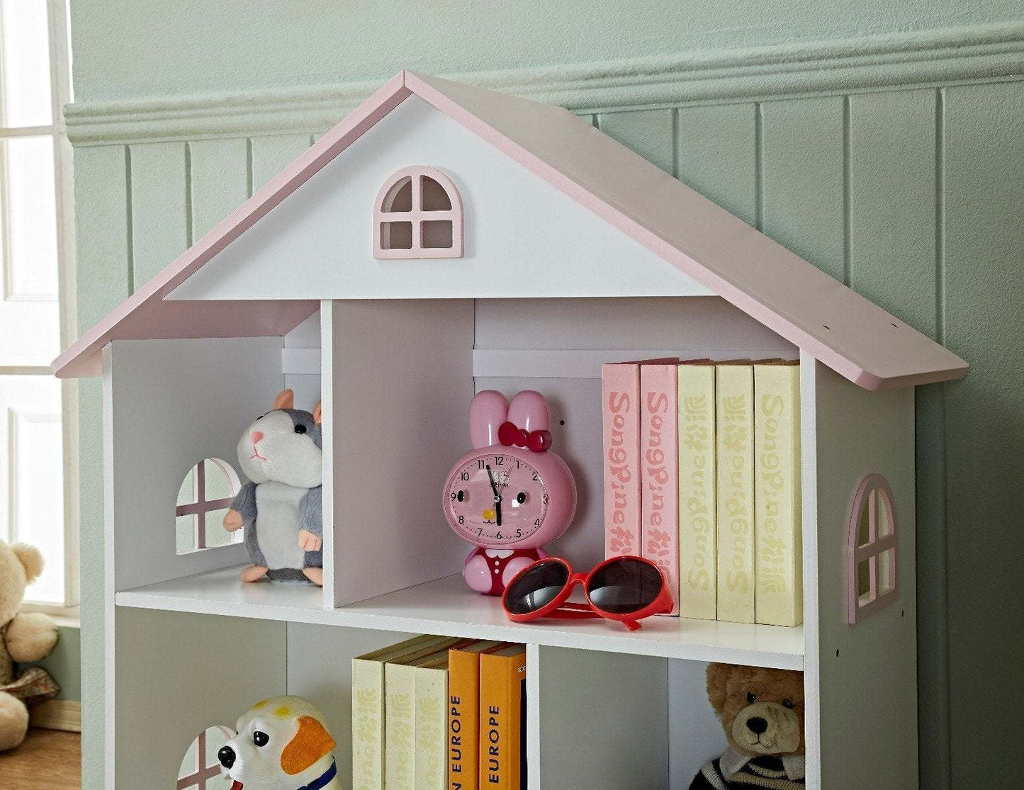 Dollhouse Bookcase - Pink