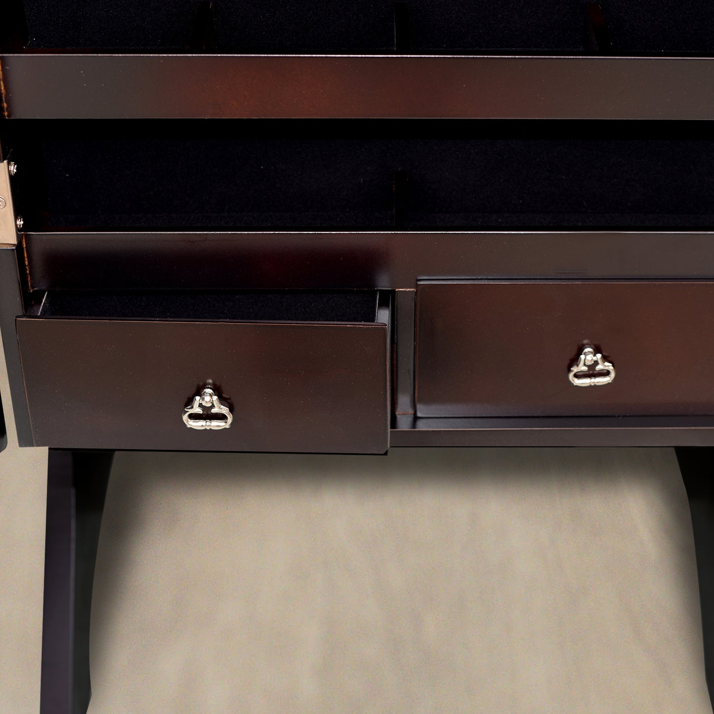 EleganceGlow Jewelry Cabinet