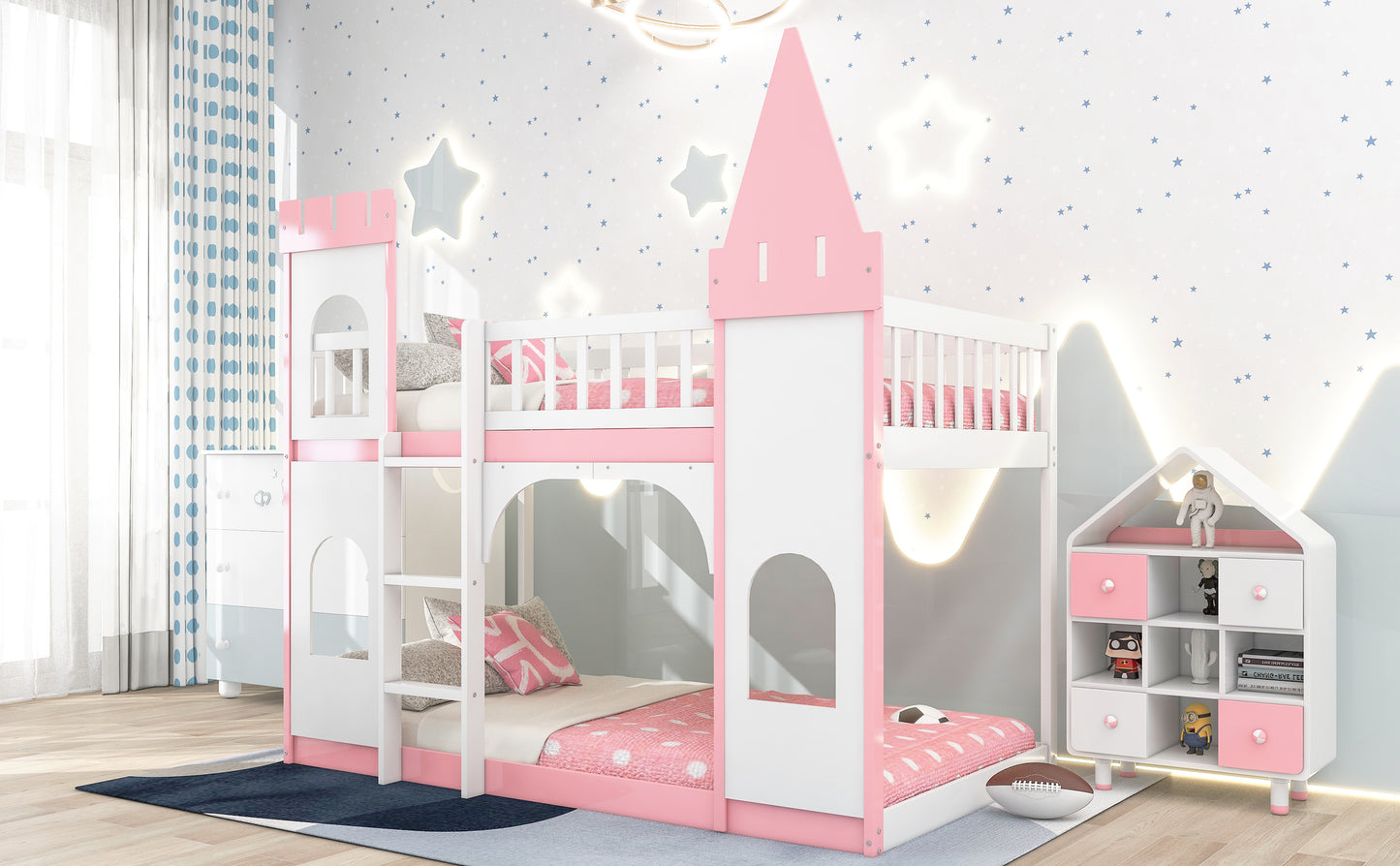 Princess Dream Castle Bunk Bed