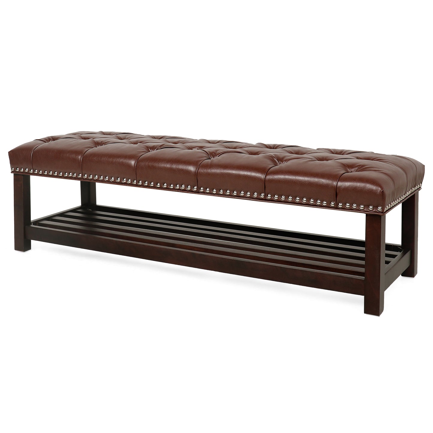 Woodland Retreat Bench - Dark Brown