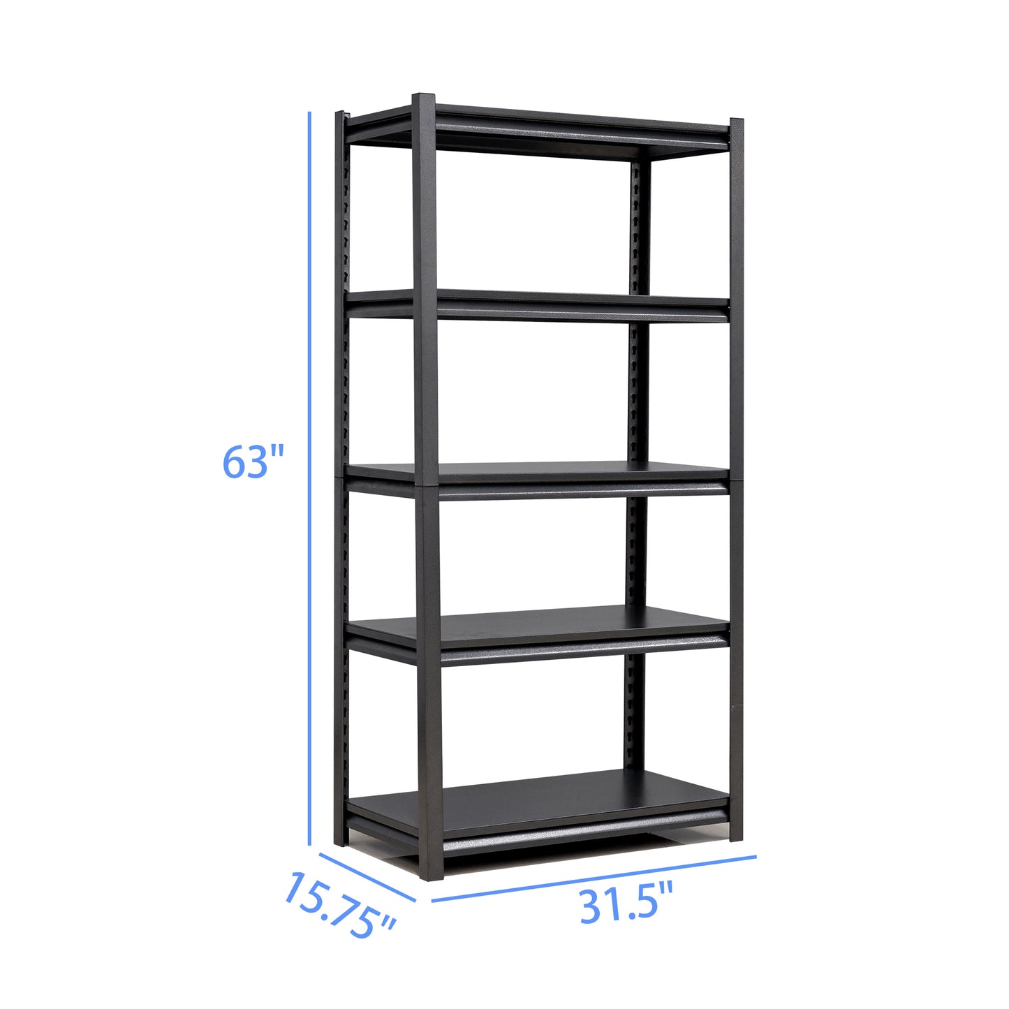 Adjustable Metal Shelving Storage Solution
