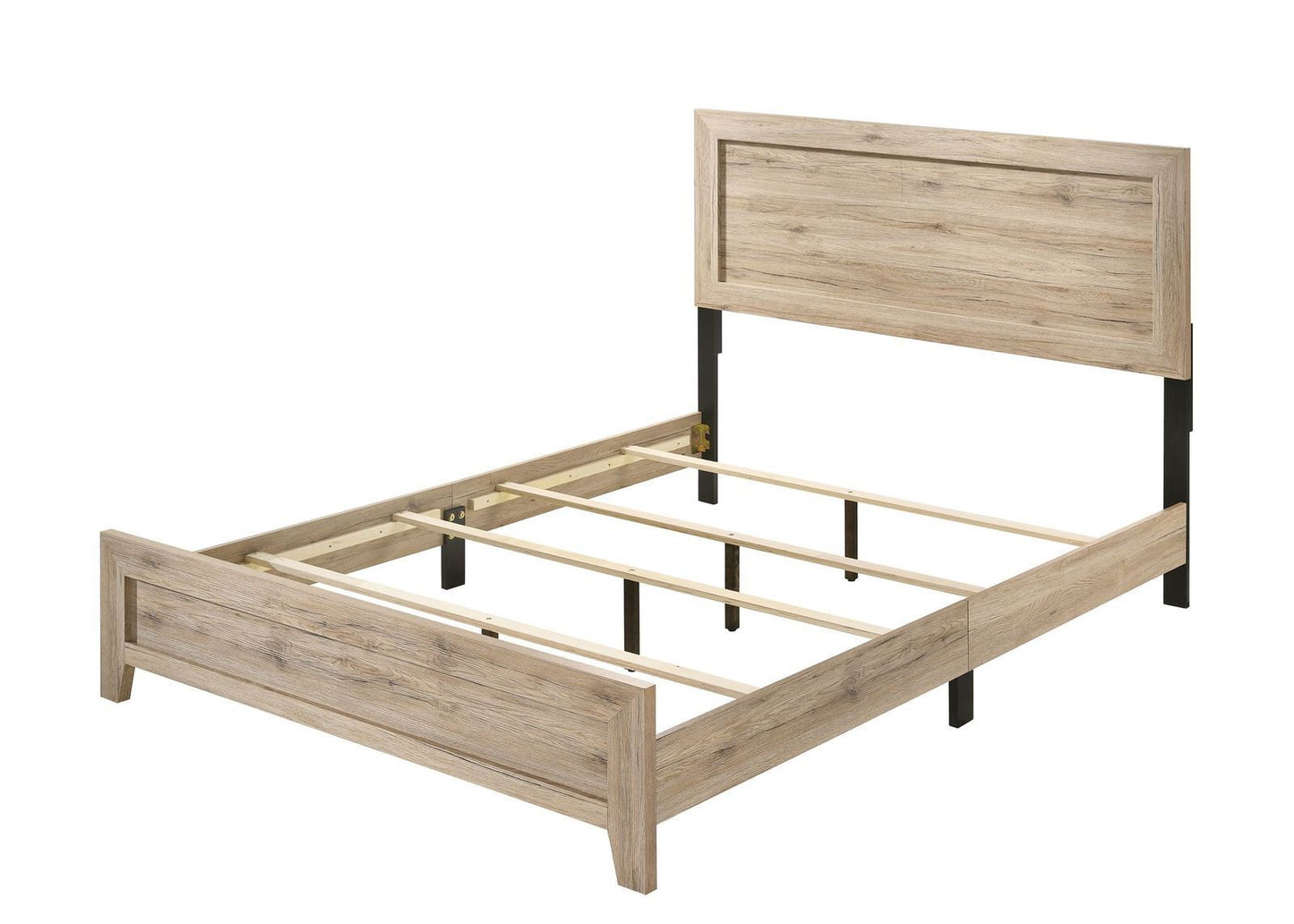 Miquell Queen Bed - Natural