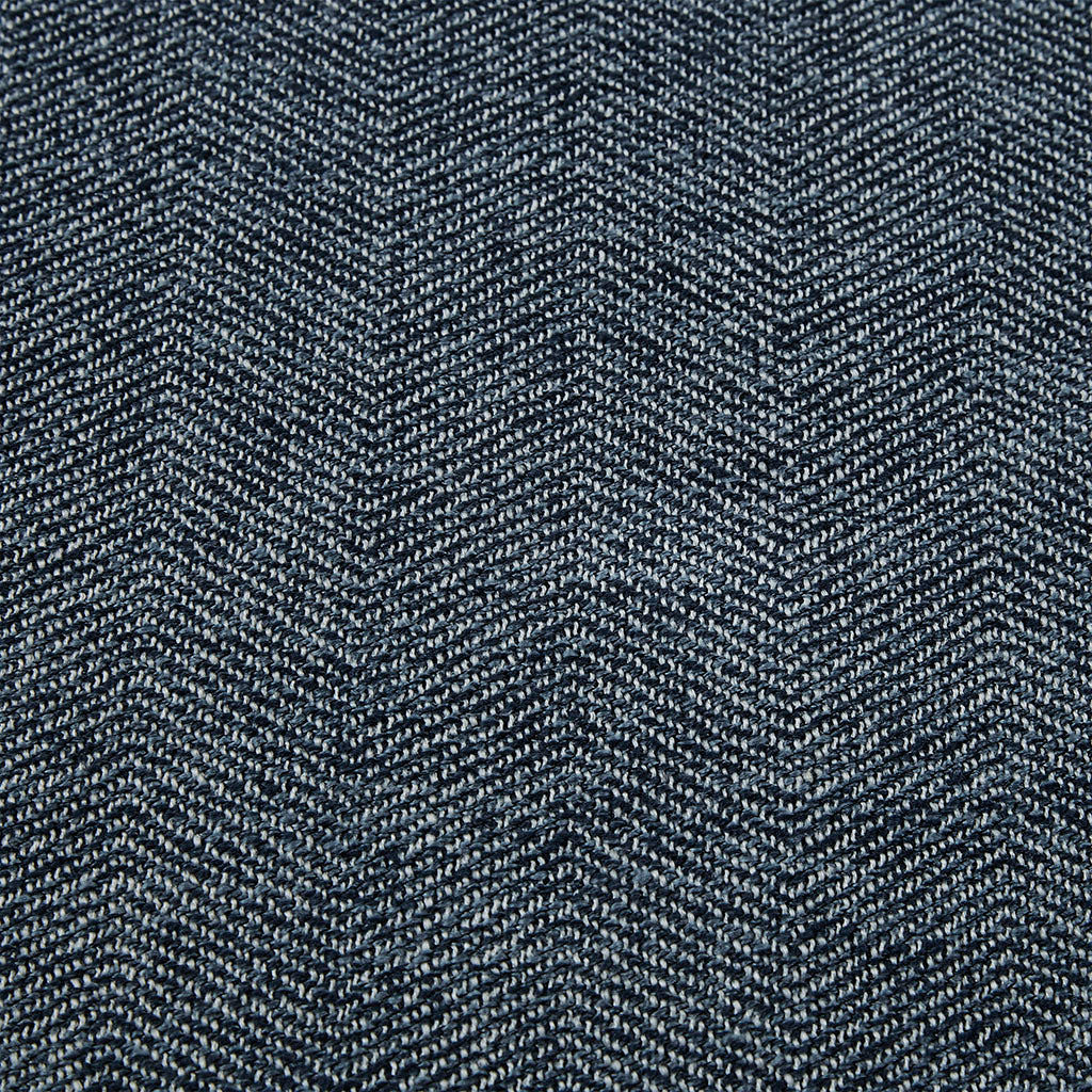 Miller Round Storage Ottoman - Grey