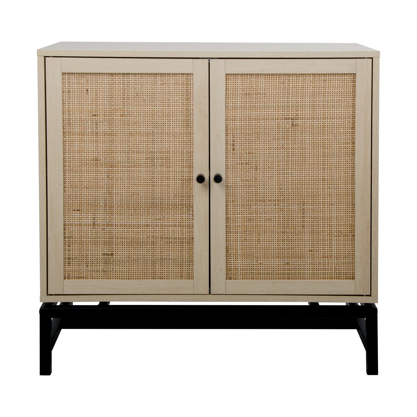 Rattan Haven 2 Door Cabinet - Natural