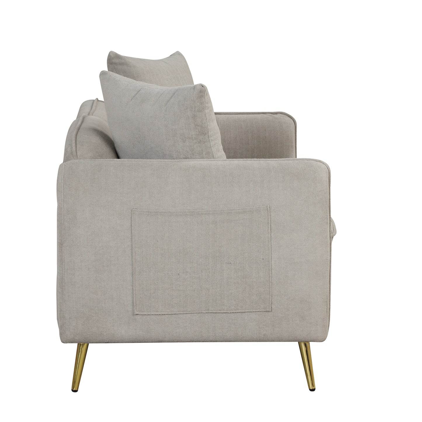 Elegant Comfort Velvet Sofa Set