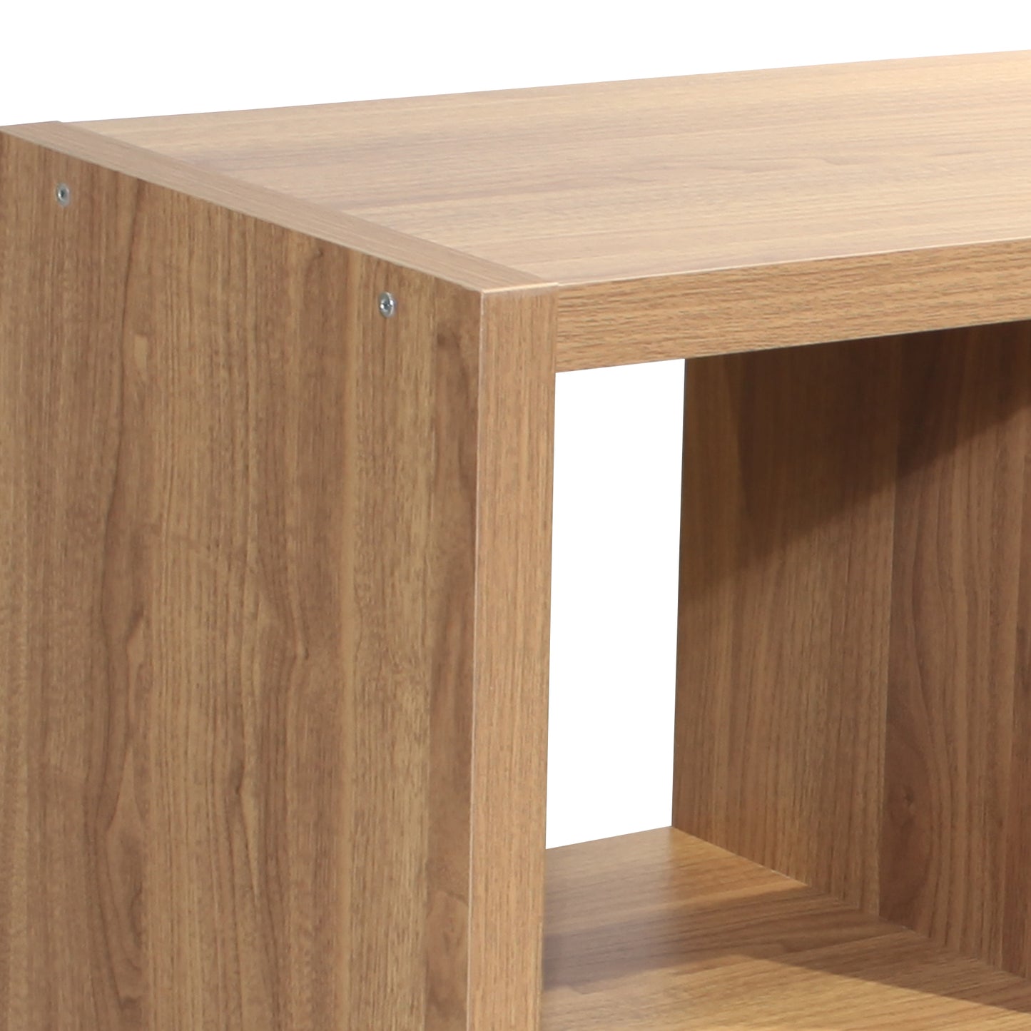 Smart Cube Book Shleves Organizer - Walnut