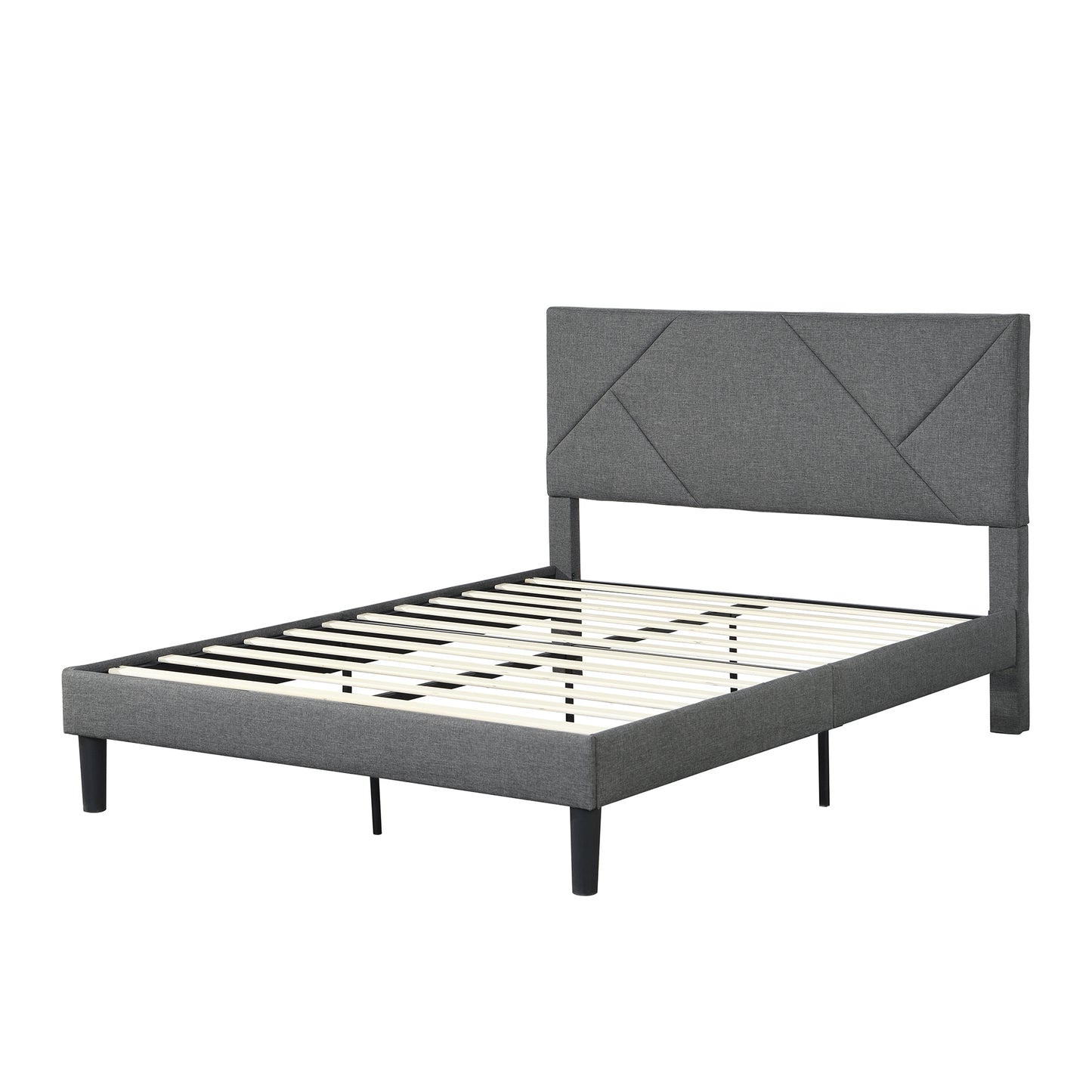 ElegantDream Upholstered Platform Bed