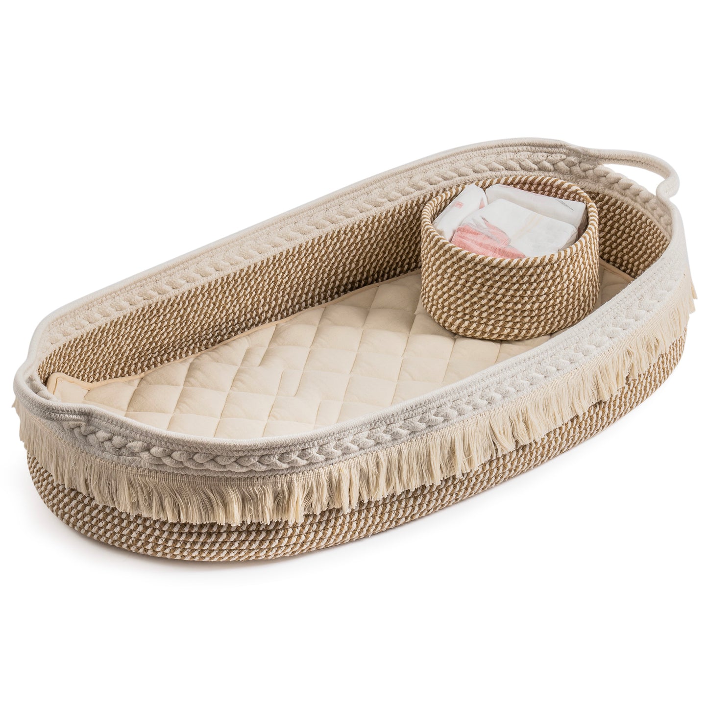 Cotton Clouds Baby Changing Basket