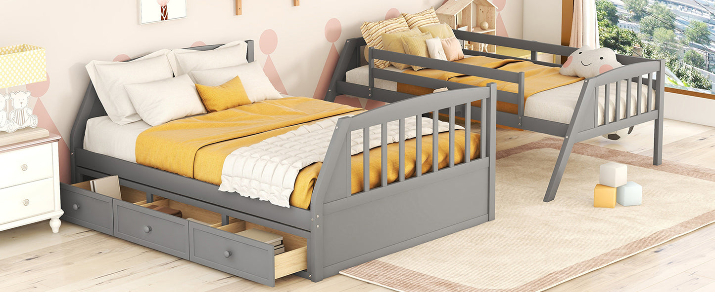 Envision Bunk Bed -Twin-Over-Full Size