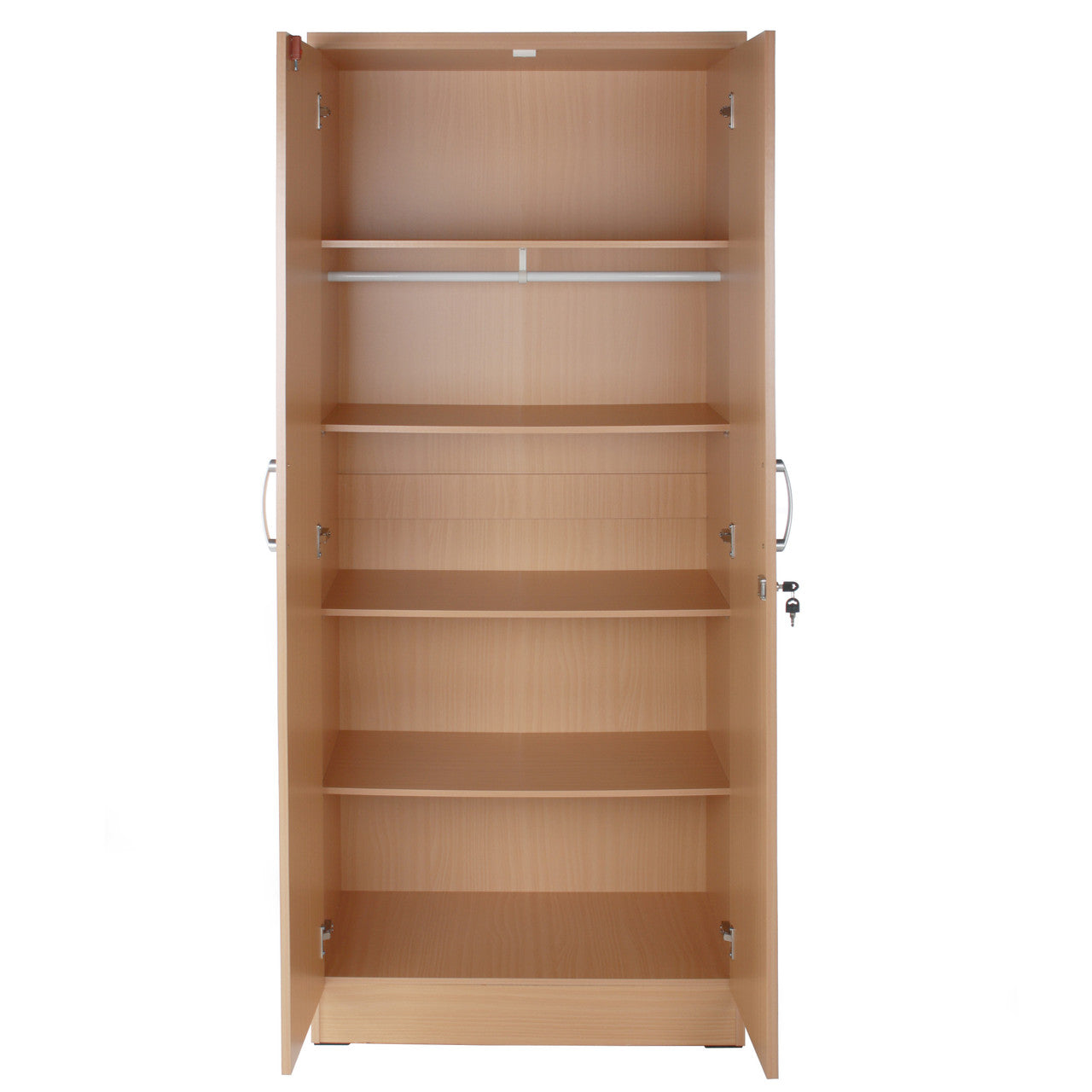 Go Green Woods Harmony Wood Two Door Armoire Wardrobe Cabinet