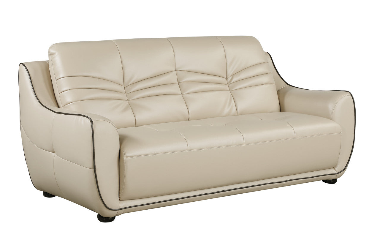 Nova Genuine Leather Loveseat