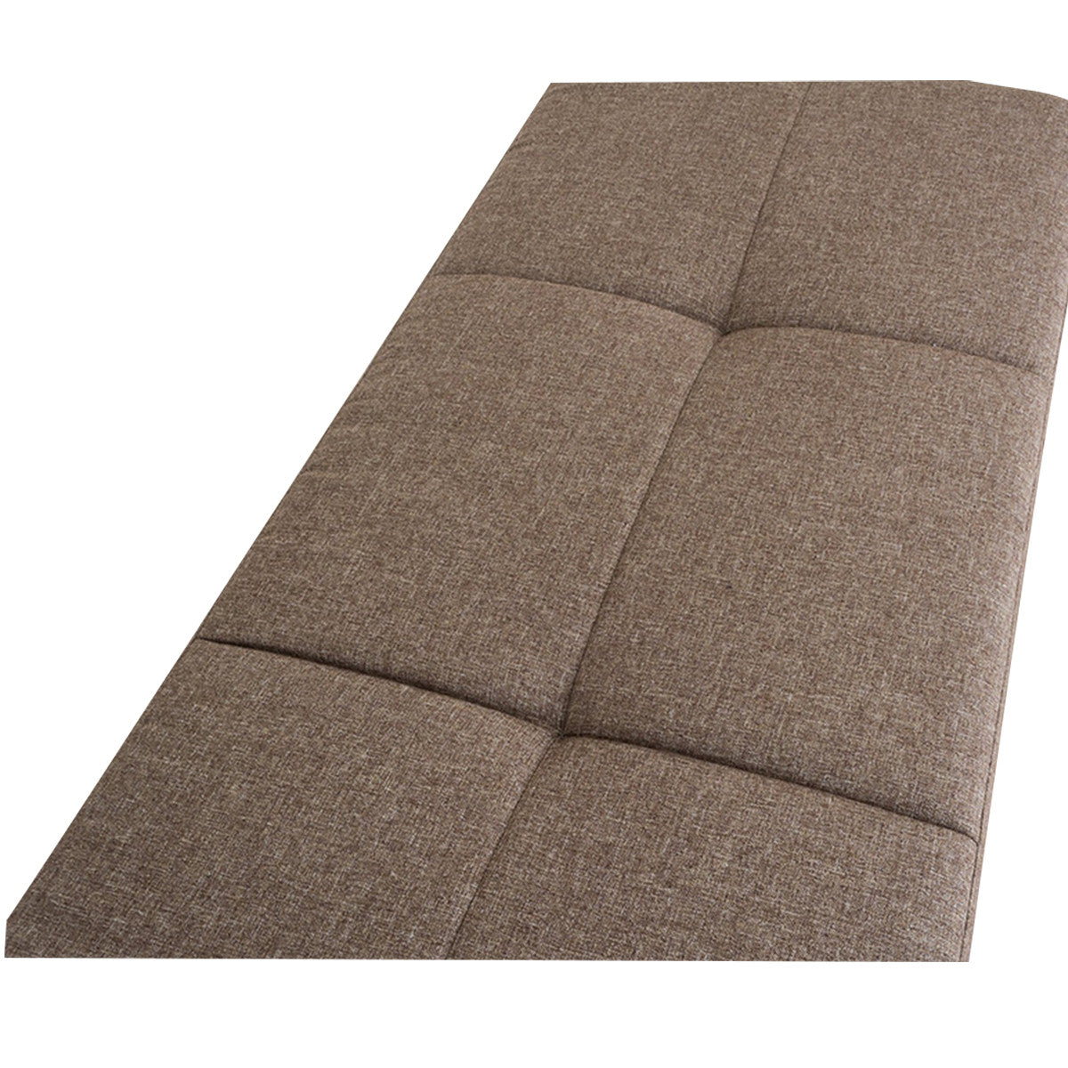 Adam Brown Fabric Reversible Sectional