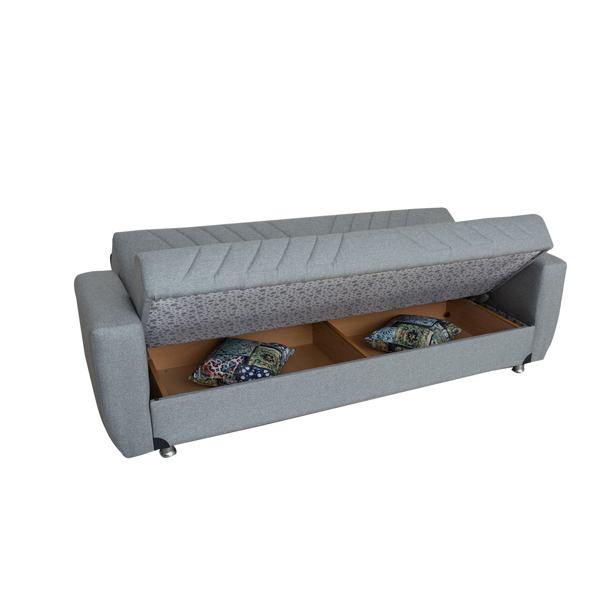 Sonya Gray Fabric Loveseat