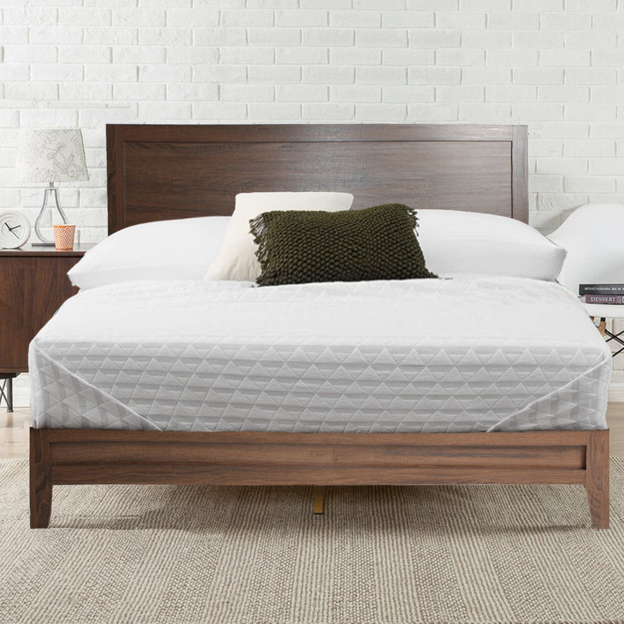 Go Green Woods Fox Wood Panel Queen Platform Bed