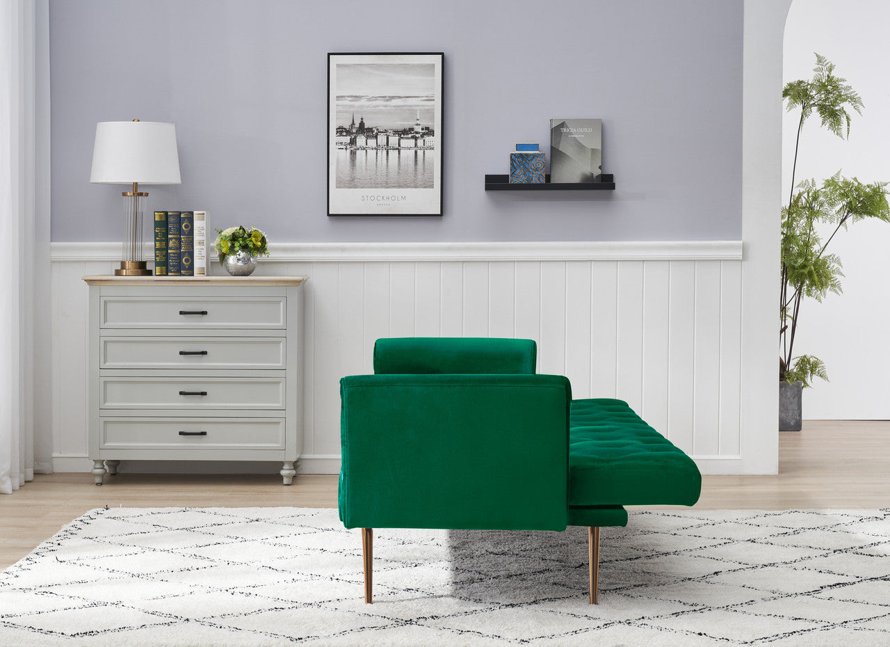 Zen Zone 71" Convertible Double Folding Living Room Sofa Bed