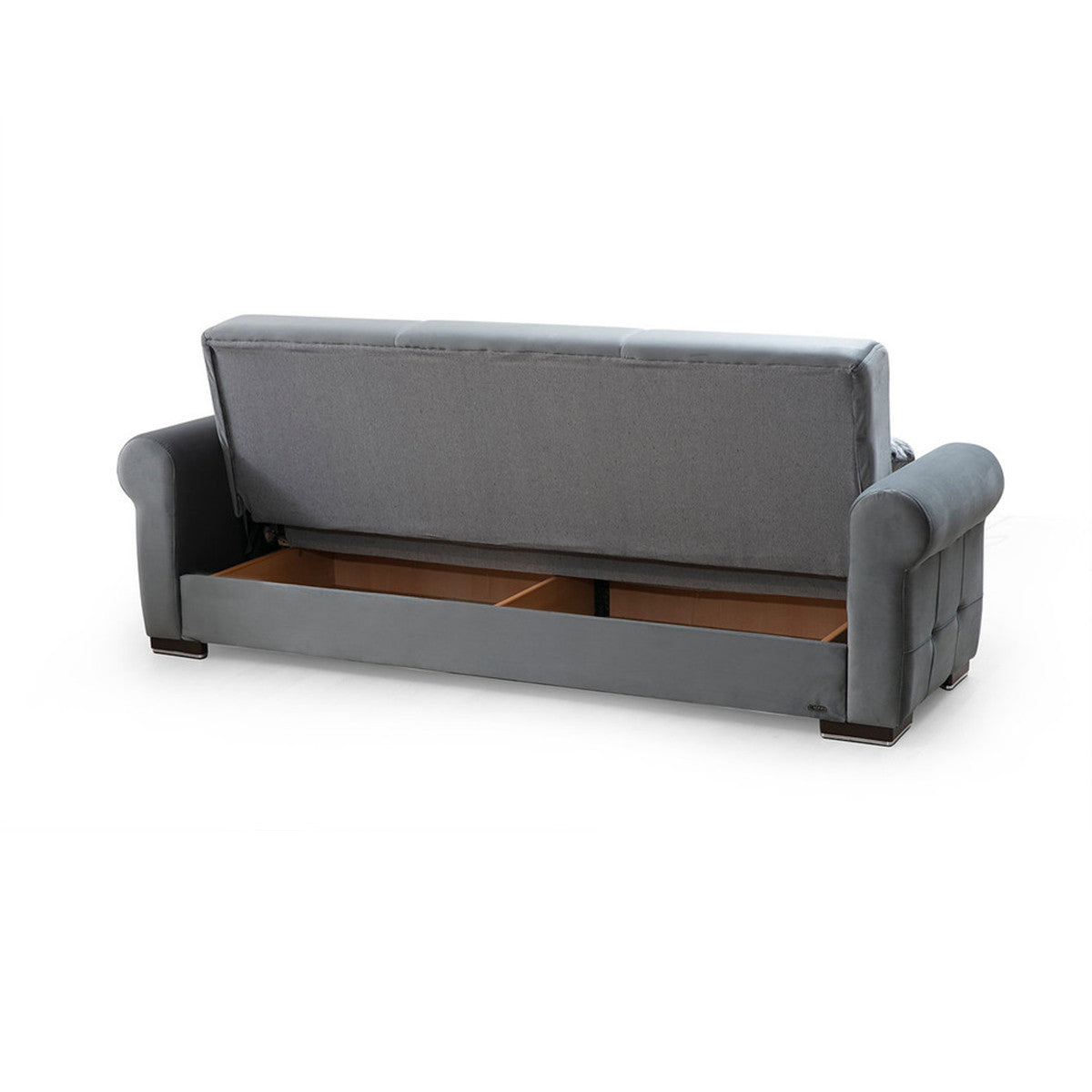 Madrid Gray Fabric Sofa Bed