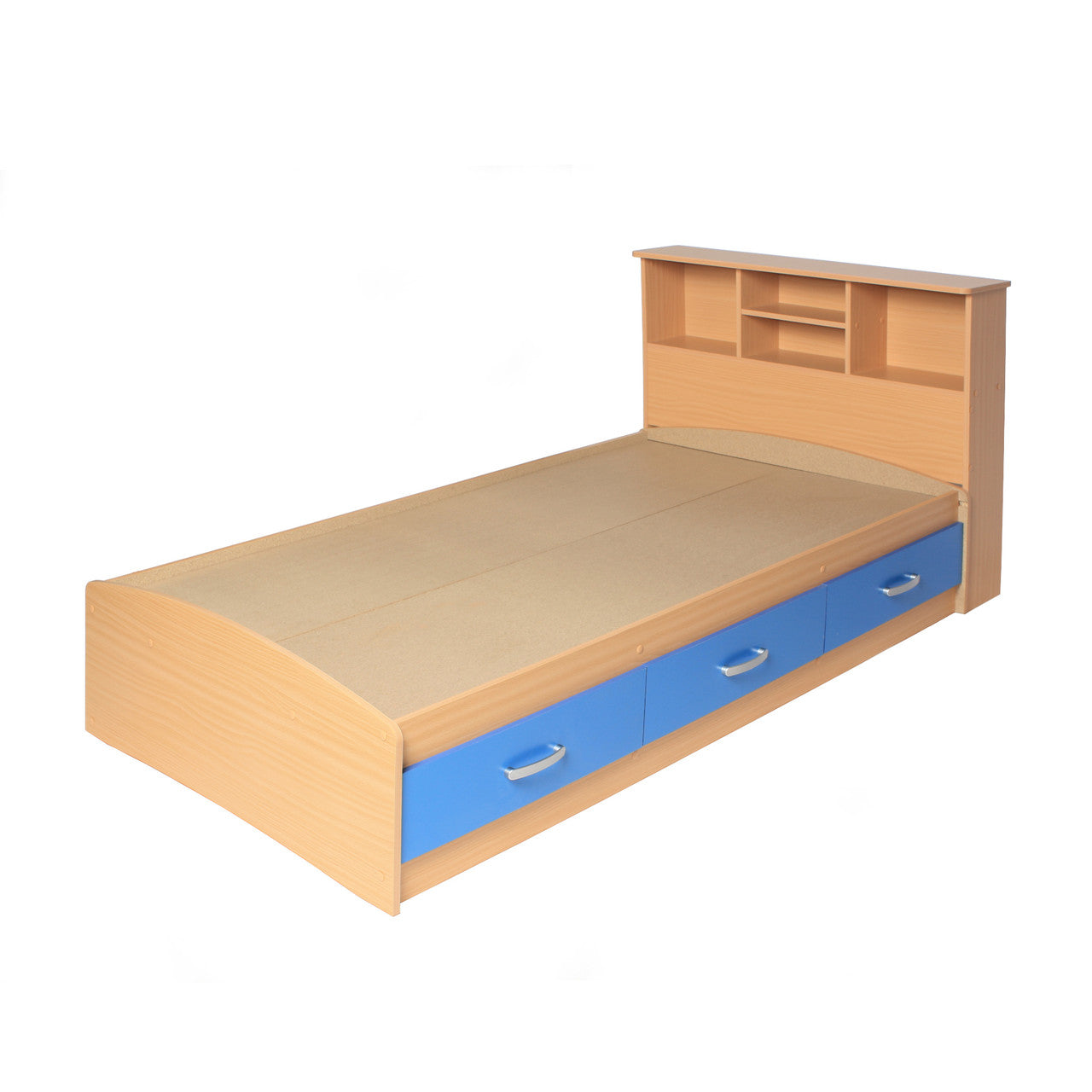 Go Green Woods California Wooden Twin Captains Bed