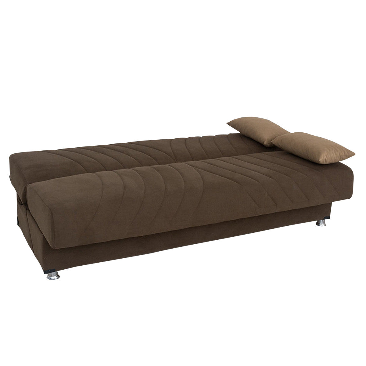Sosa Sofa Brown Fabric Sofa Bed