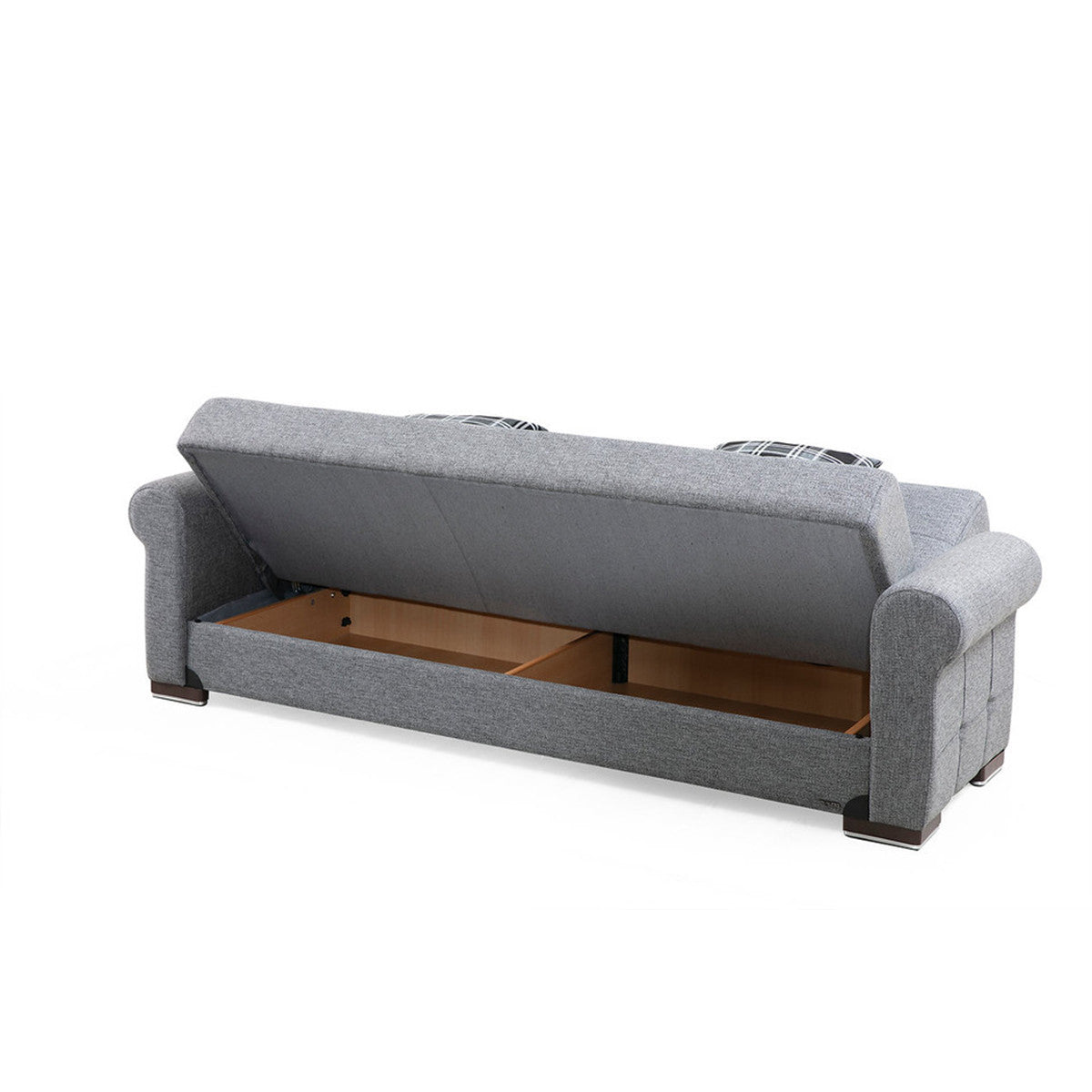 Silva Gray Fabric Sofa Bed