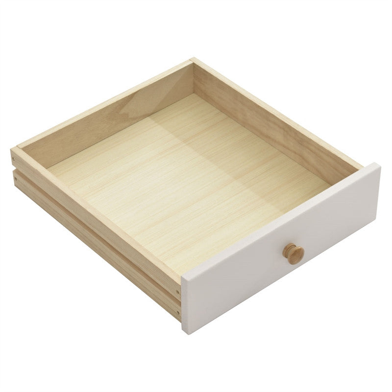 Go Green Woods Solid Pine Wood 2 Drawer Nightstand