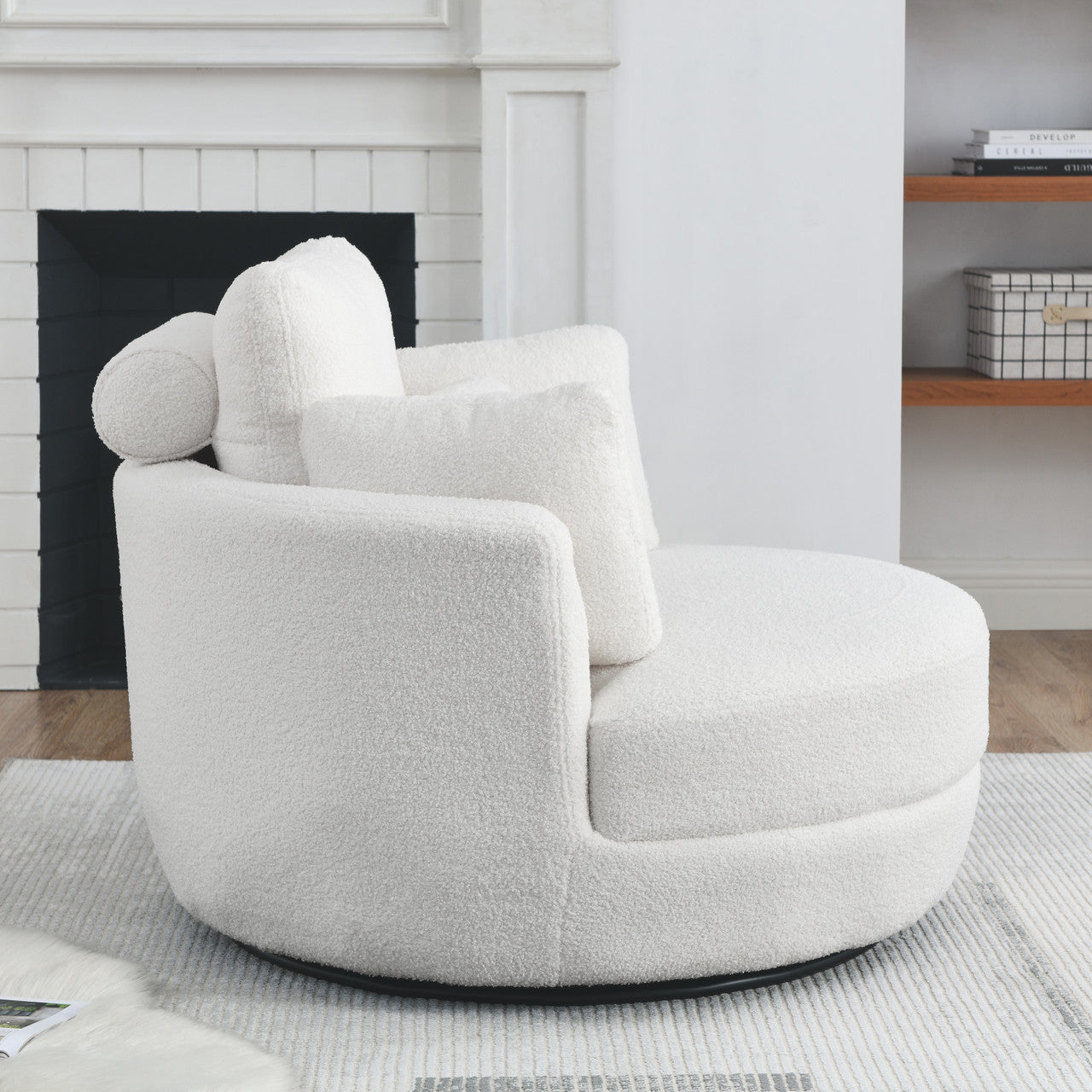 Moonlit Oversized Swivel Chair