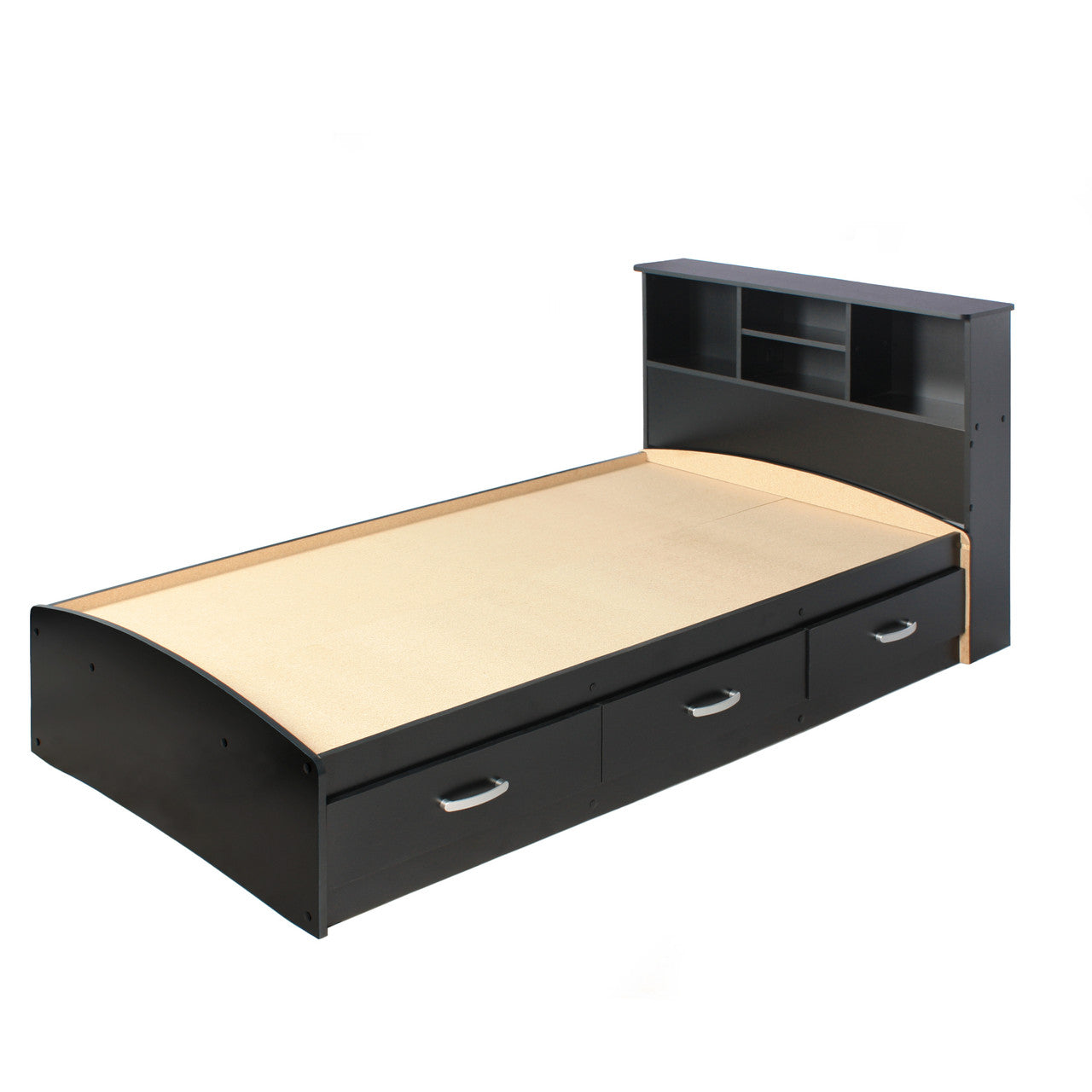 Go Green Woods California Wooden Twin Captains Bed