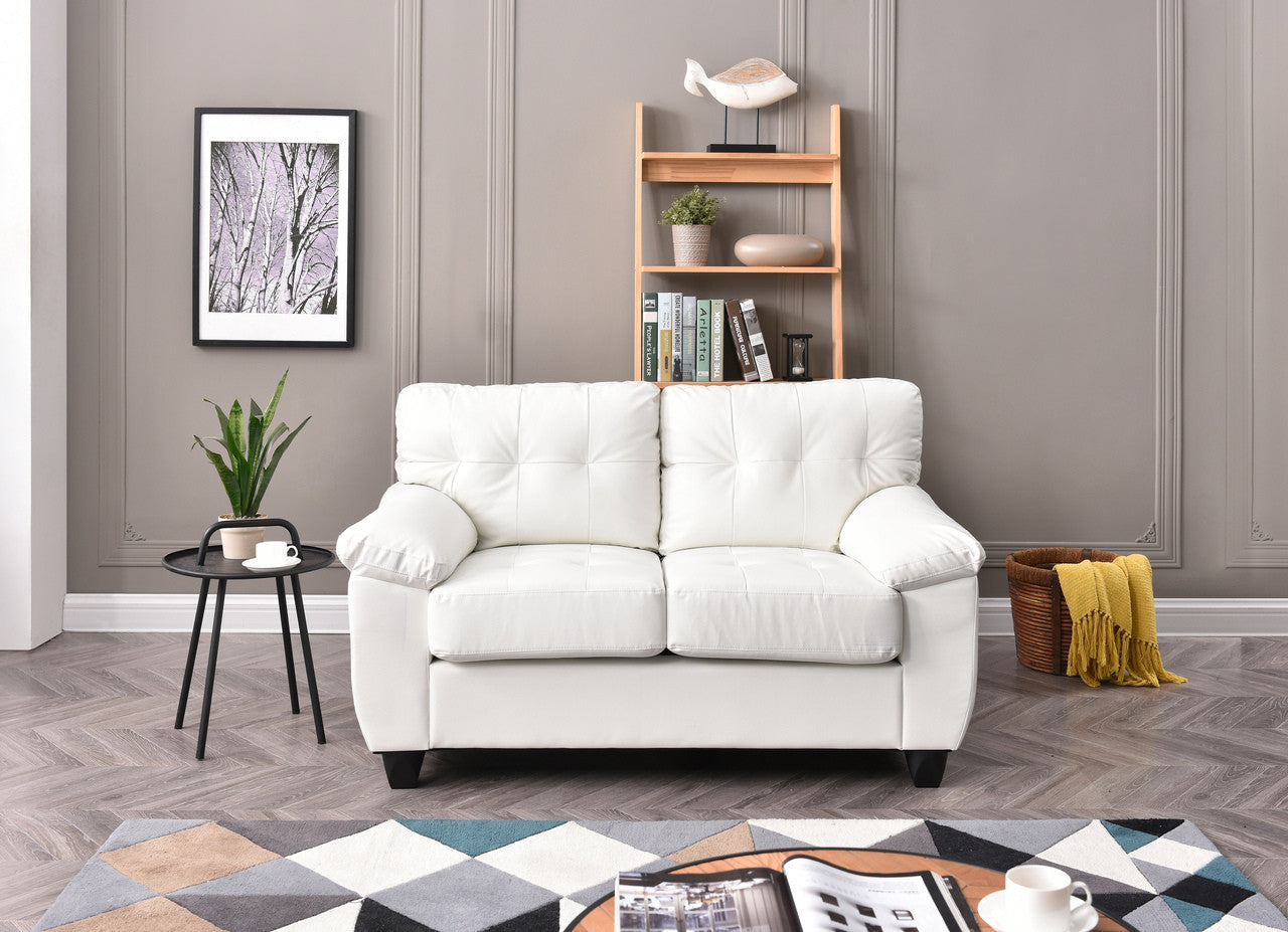 White Wonder Loveseat