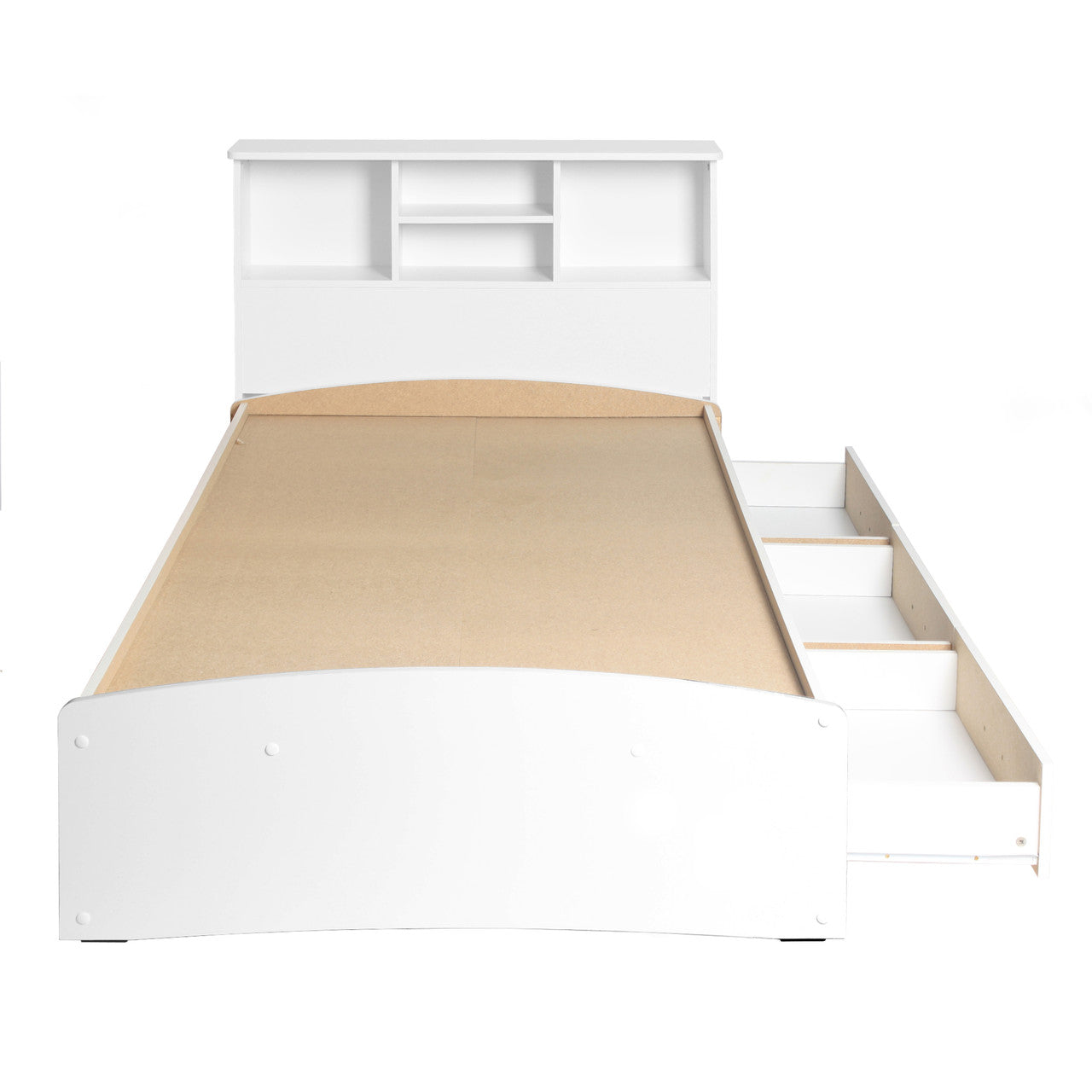 Go Green Woods California Wooden Twin Captains Bed
