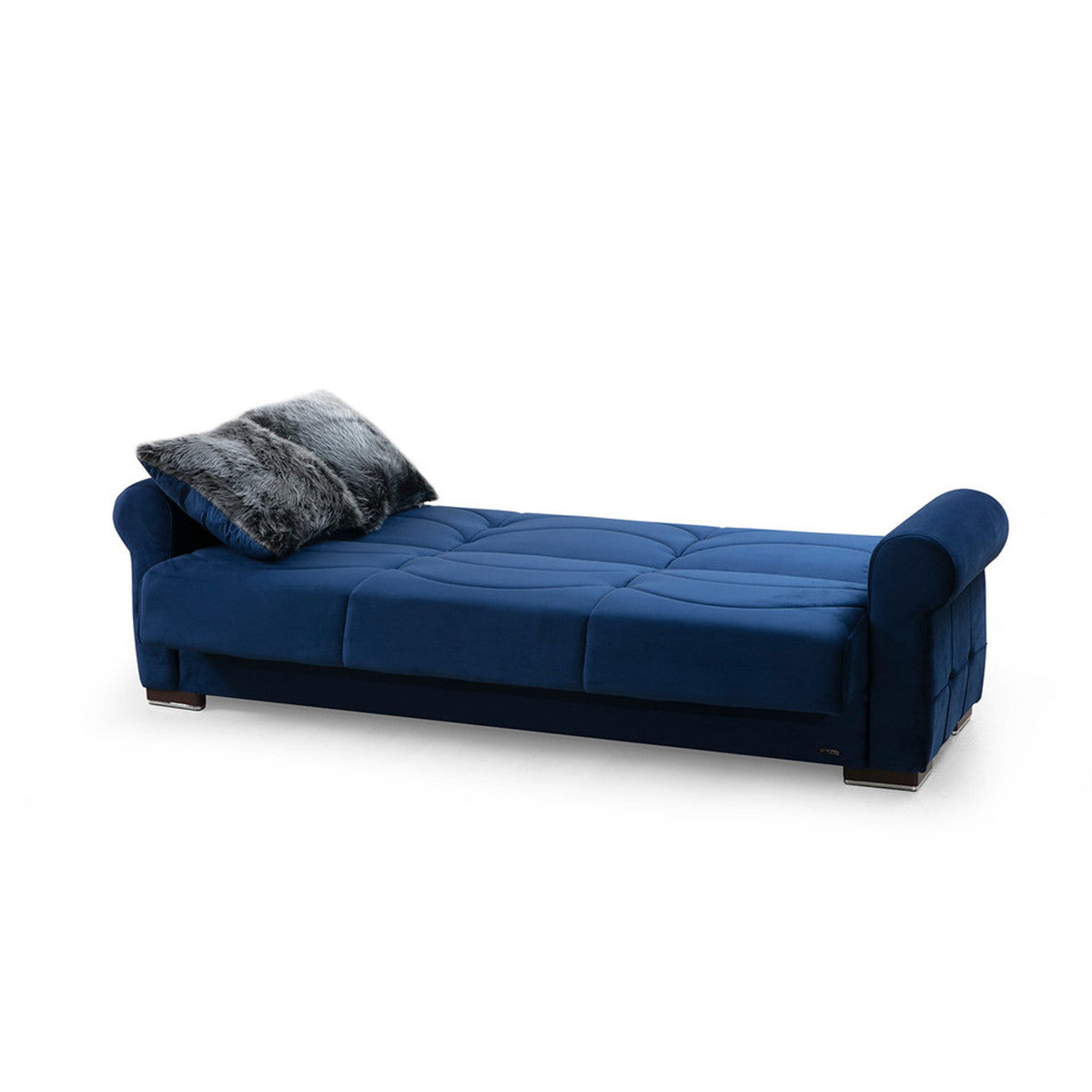 Madrid Navy Fabric Sofa Bed