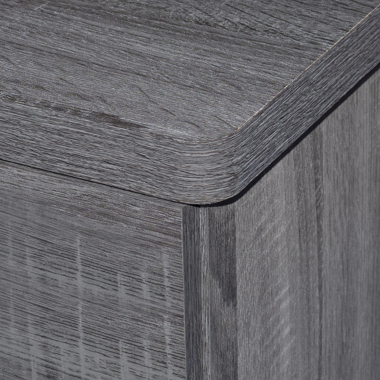 Go Green Woods Cindy Faux Wood 2 Drawer Nightstand