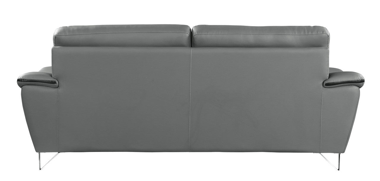 Celestial Genuine Leather Loveseat