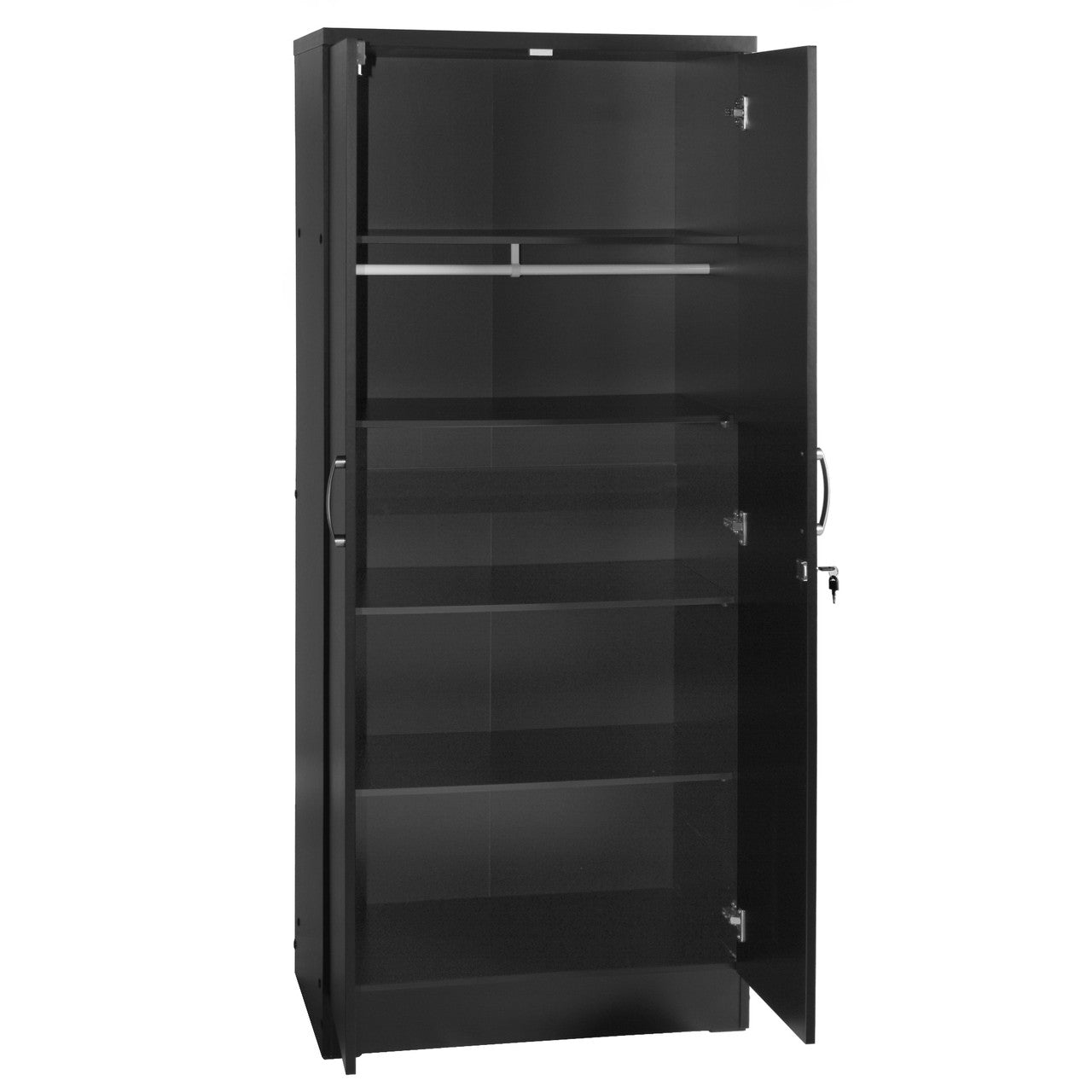 Go Green Woods Harmony Wood Two Door Armoire Wardrobe Cabinet