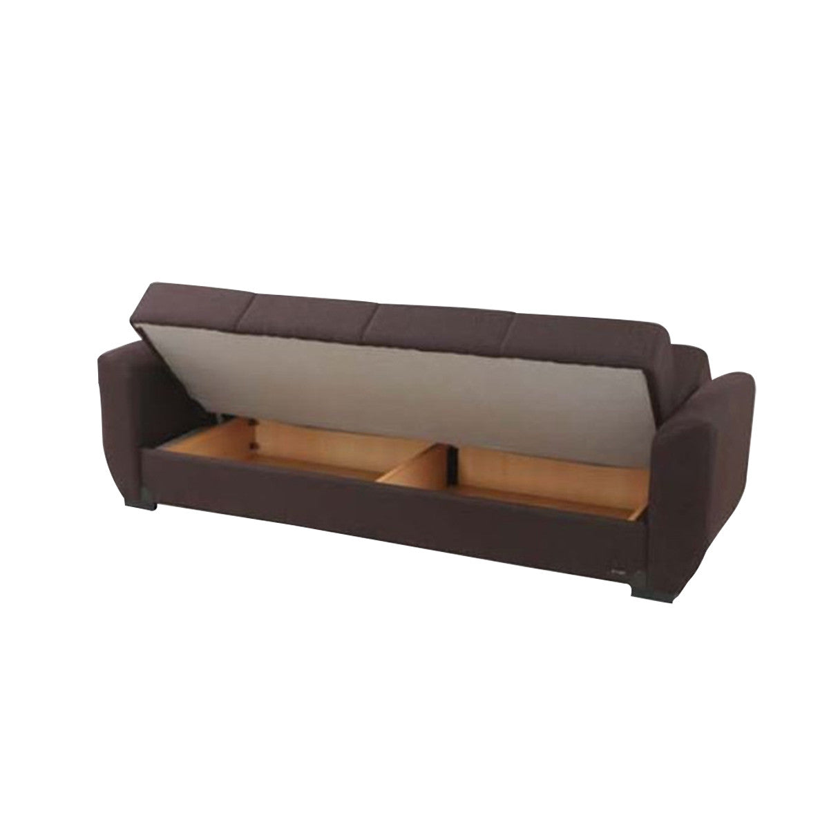 Karen Dark Brown Fabric Sofa Bed