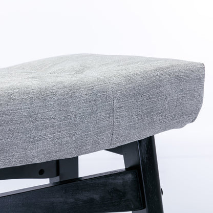 Farmhouse Counter Stools Height 25" -  Gray Set of 2