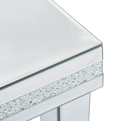 Mirrora Glass Mirrored Coffee Table