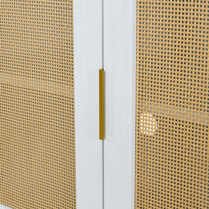 Amari 2- Rattan Door - White
