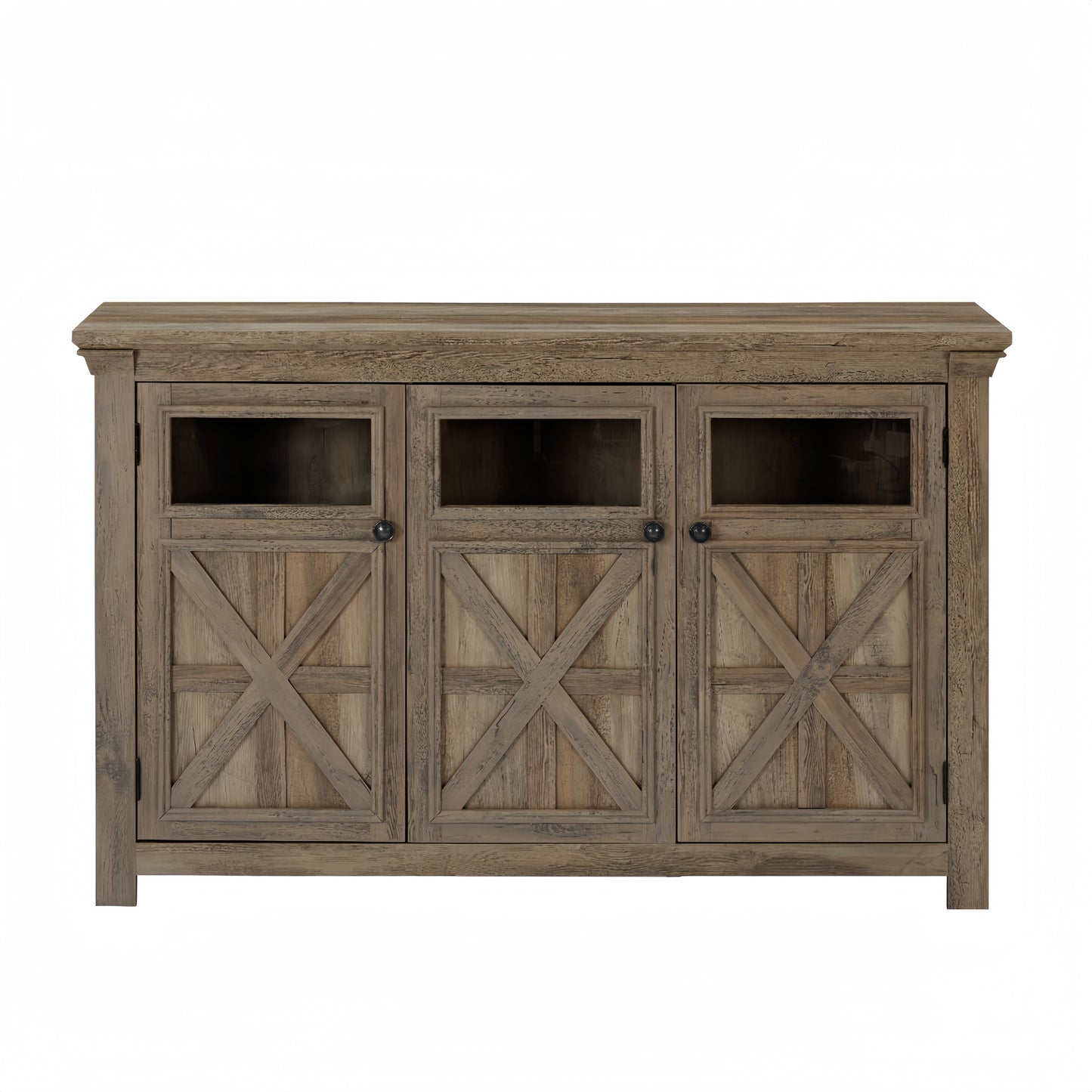 Rosa Farmhouse Sideboard Buffet - Gray Wash