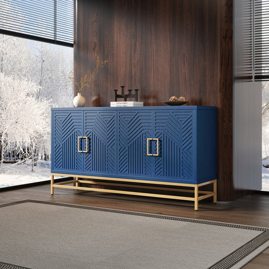 Benson Sideboard Buffet - Navy Blue