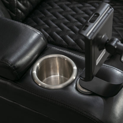 Comfort Max 270 Degree Swivel Power Recliner - Black