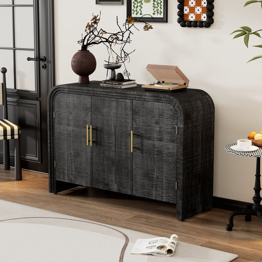 Kyron Sideboard Buffet - Black
