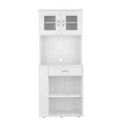 Hopkins 1-Drawer 3-Shelf Pantry Cabinet - White