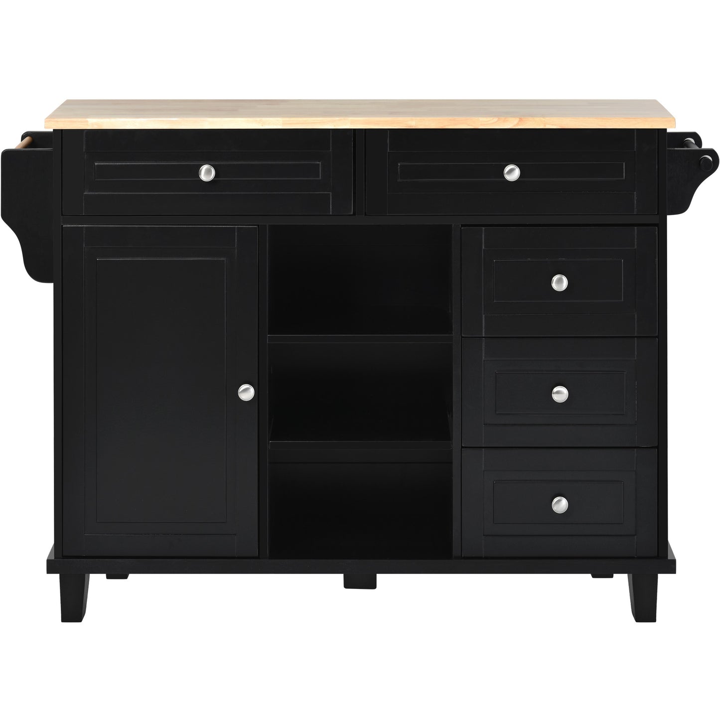 Pantry Mate Kitchen Cart - Black