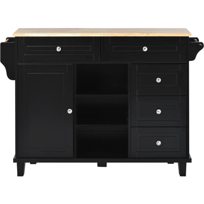 Pantry Mate Kitchen Cart - Black