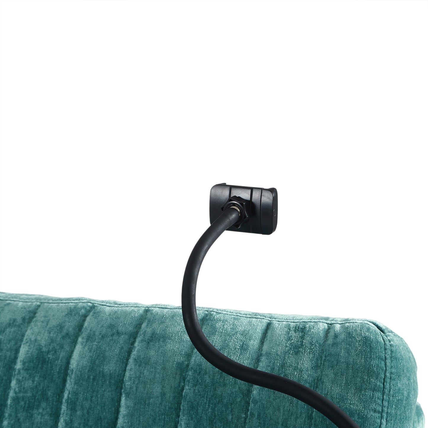 Rita Loveseat Pull-out Sofa Bed with Adjustable Backrest - Teal